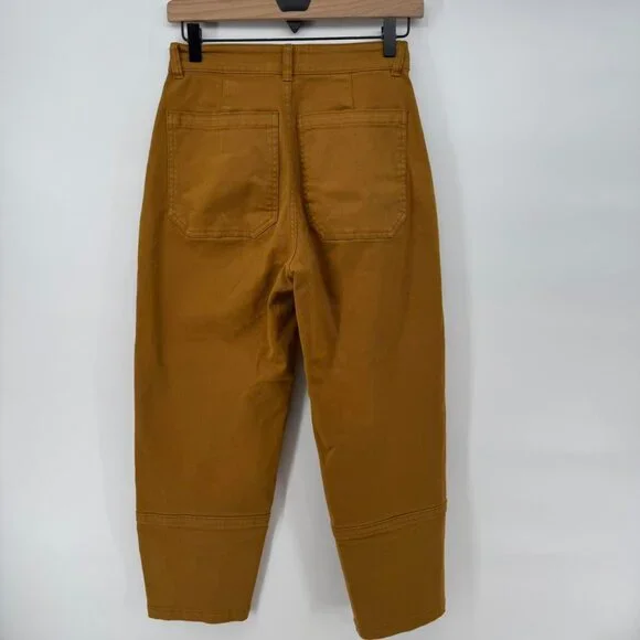 Everlane Utility Barrel Pant, Size 00, Golden Brown - Picture 3 of 5
